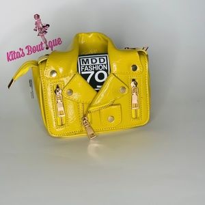 Yellow Jacket Purse